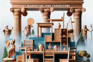 Los mitos sobre la dificultad de mantener los muebles de pino.