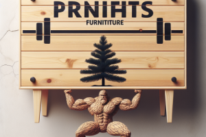 Los mitos sobre la fragilidad de los muebles de pino.