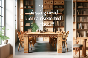 Los muebles de pino: ¿Una moda pasajera o un clásico reinventado?