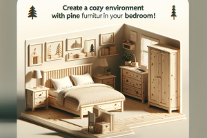 ¡Crea un ambiente acogedor con muebles de pino en tu dormitorio!