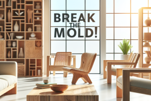 ¡Rompe esquemas! Muebles de pino en diseños contemporáneos.