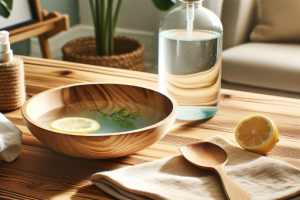 ¿Cuál es la mejor forma de limpiar los muebles de pino?