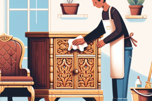 ¿Cuál es la mejor manera de limpiar los muebles de pino?