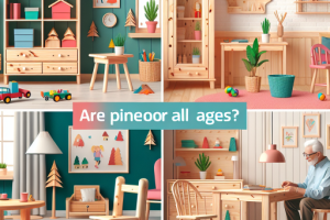 ¿Los muebles de pino son aptos para todas las edades?