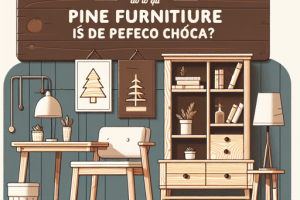 ¿Por qué los muebles de pino son la elección perfecta?
