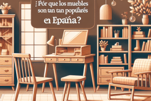 ¿Por qué los muebles de pino son tan populares en España?