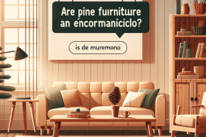 ¿Son los muebles de pino una opción económica?